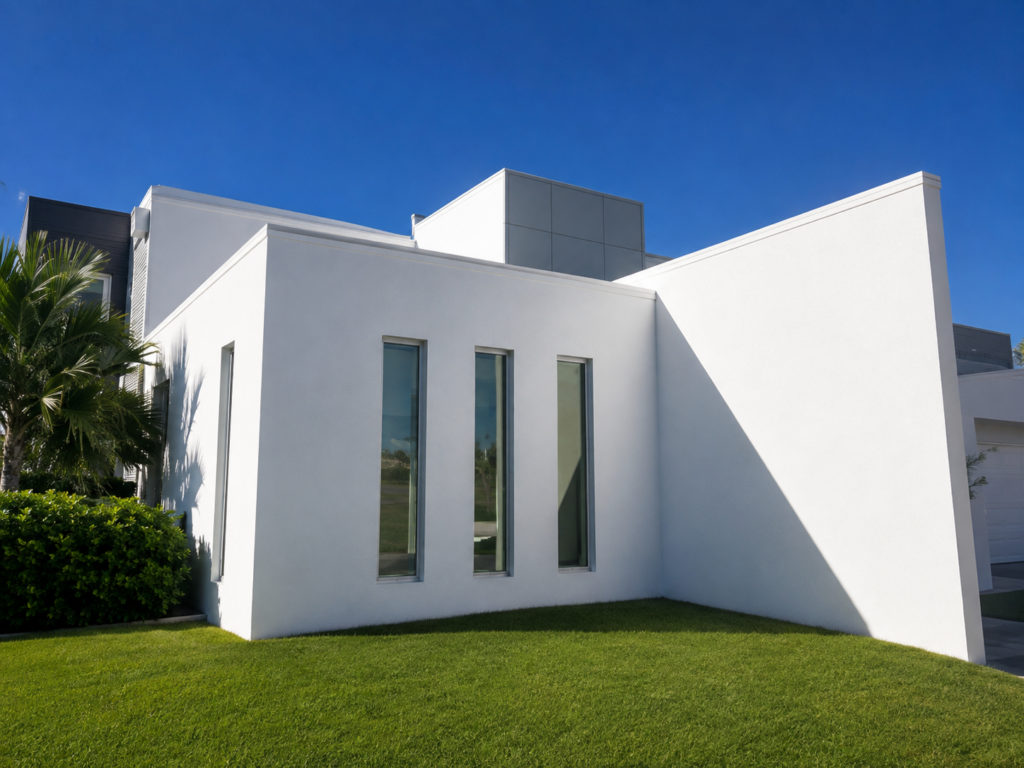 Modern exterior by samson painting